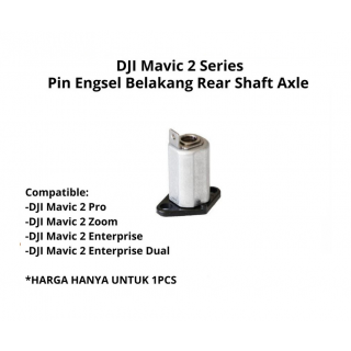 Dji Mavic 2 Pro rear arm shaft - Dji Mavic 2 Zoom engsel arm motor